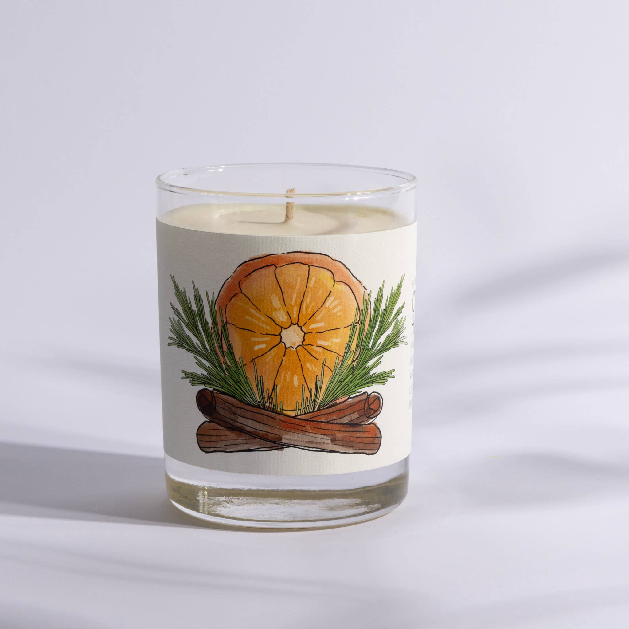 Christmas Hearth Candle