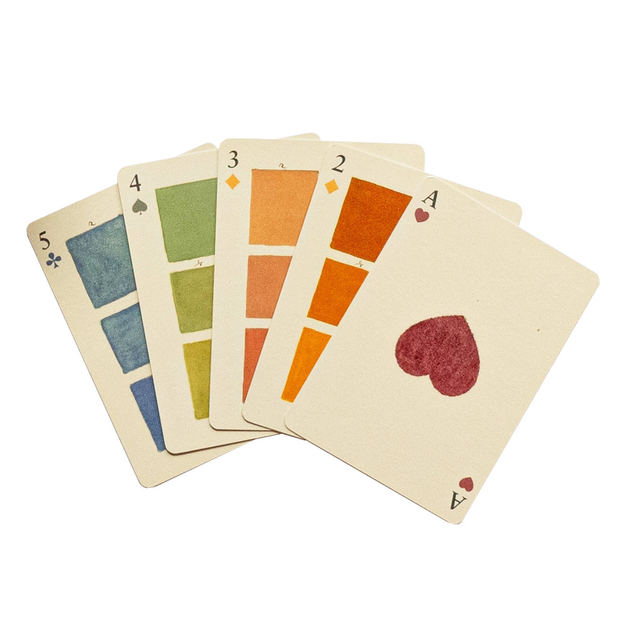 Watercolour Swatches Playing Cards - Set of Two Decks