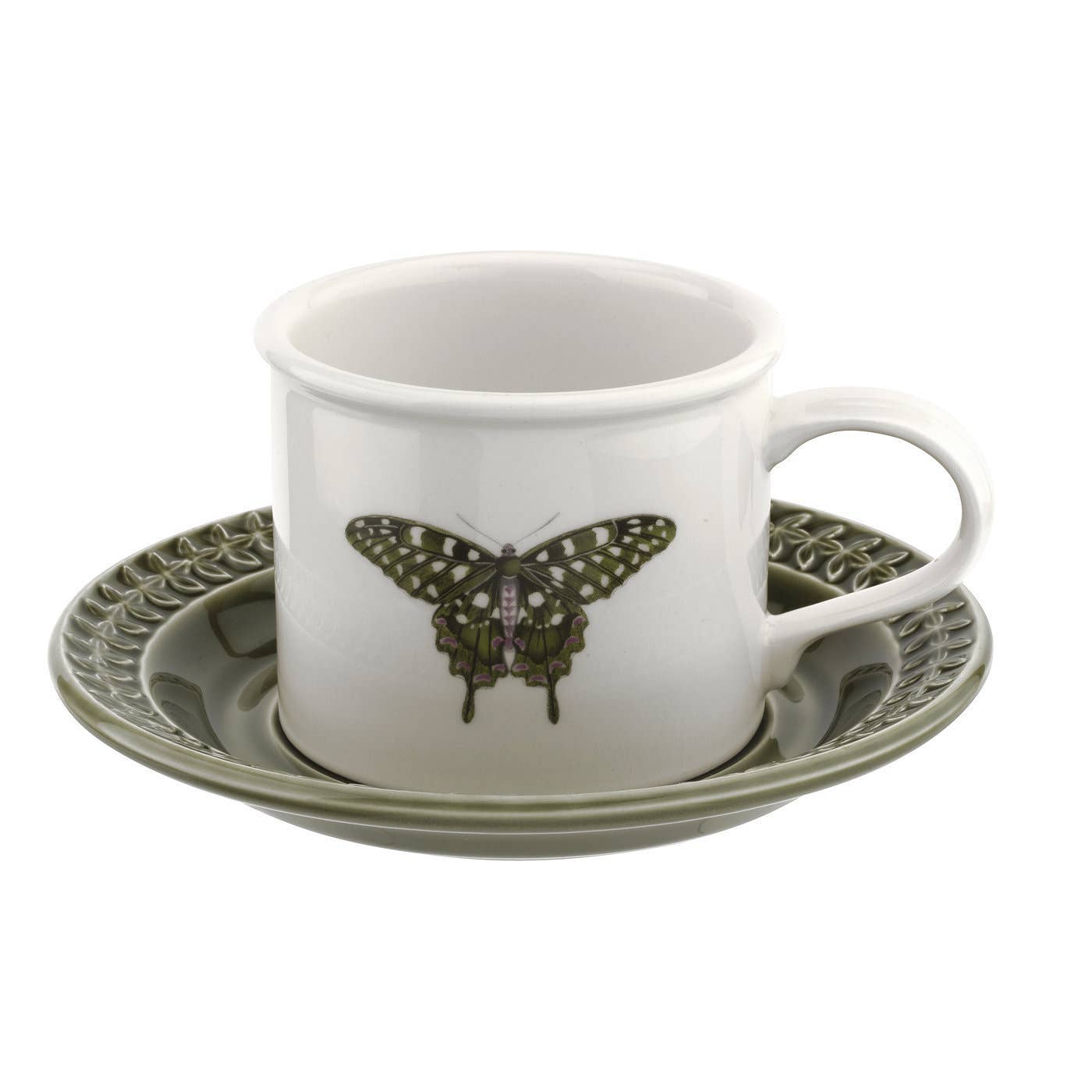Botanic Garden Forest Green Breakfast Cup