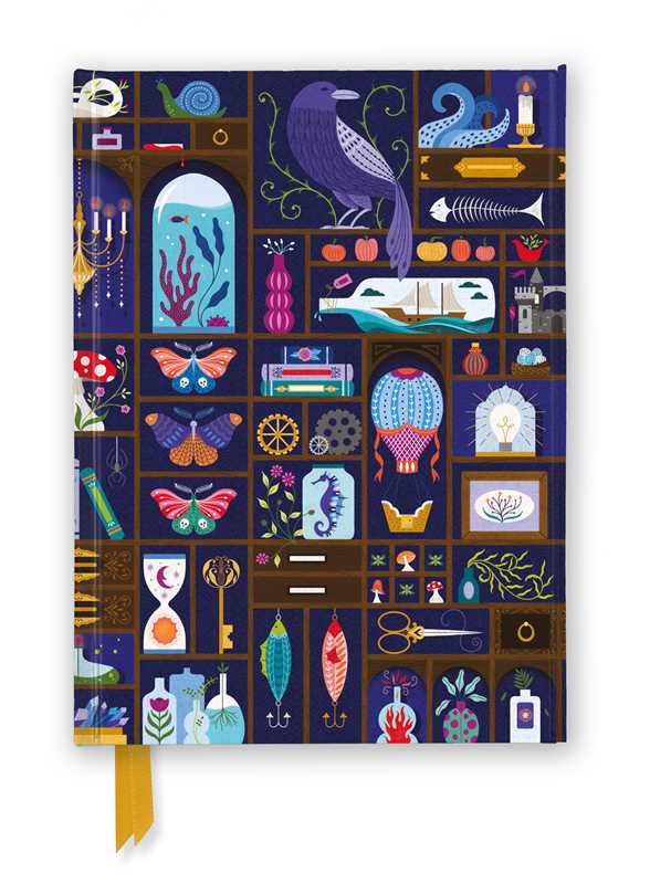 Jenny Zemanek: A Cabinet of Curiosities (Foiled Journal) by