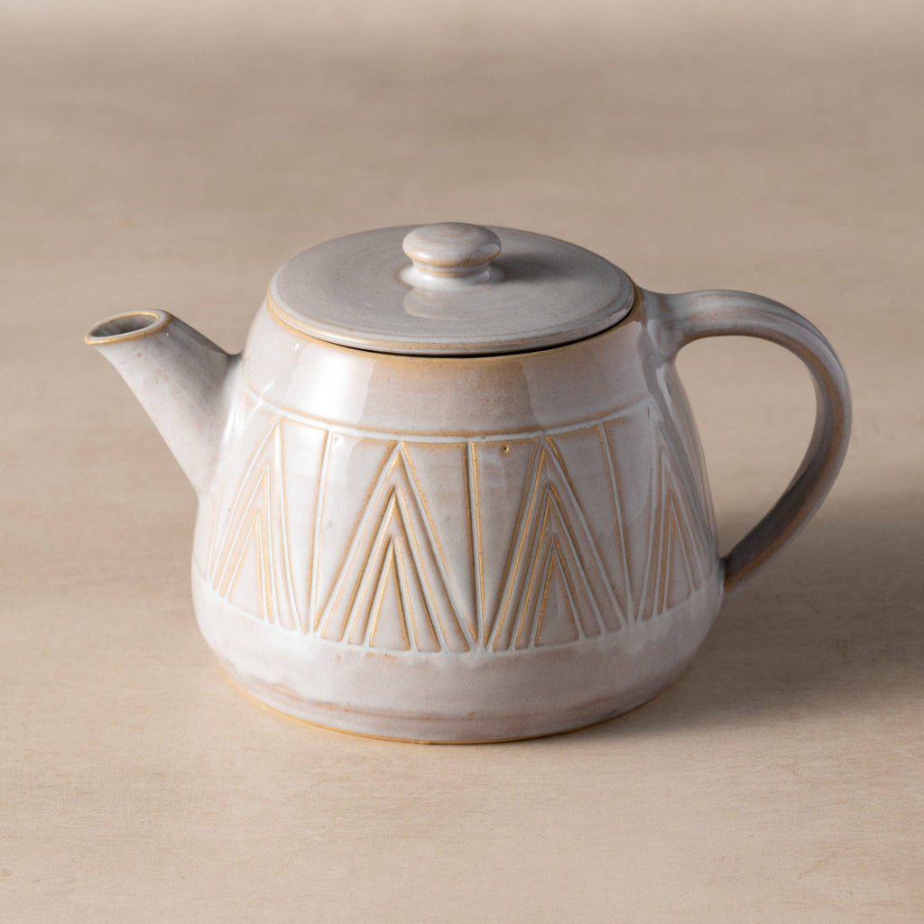 Mountain Peaks Ceramic Tea Pot
