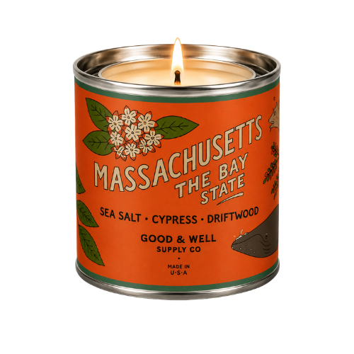 Massachusetts Soy Candle