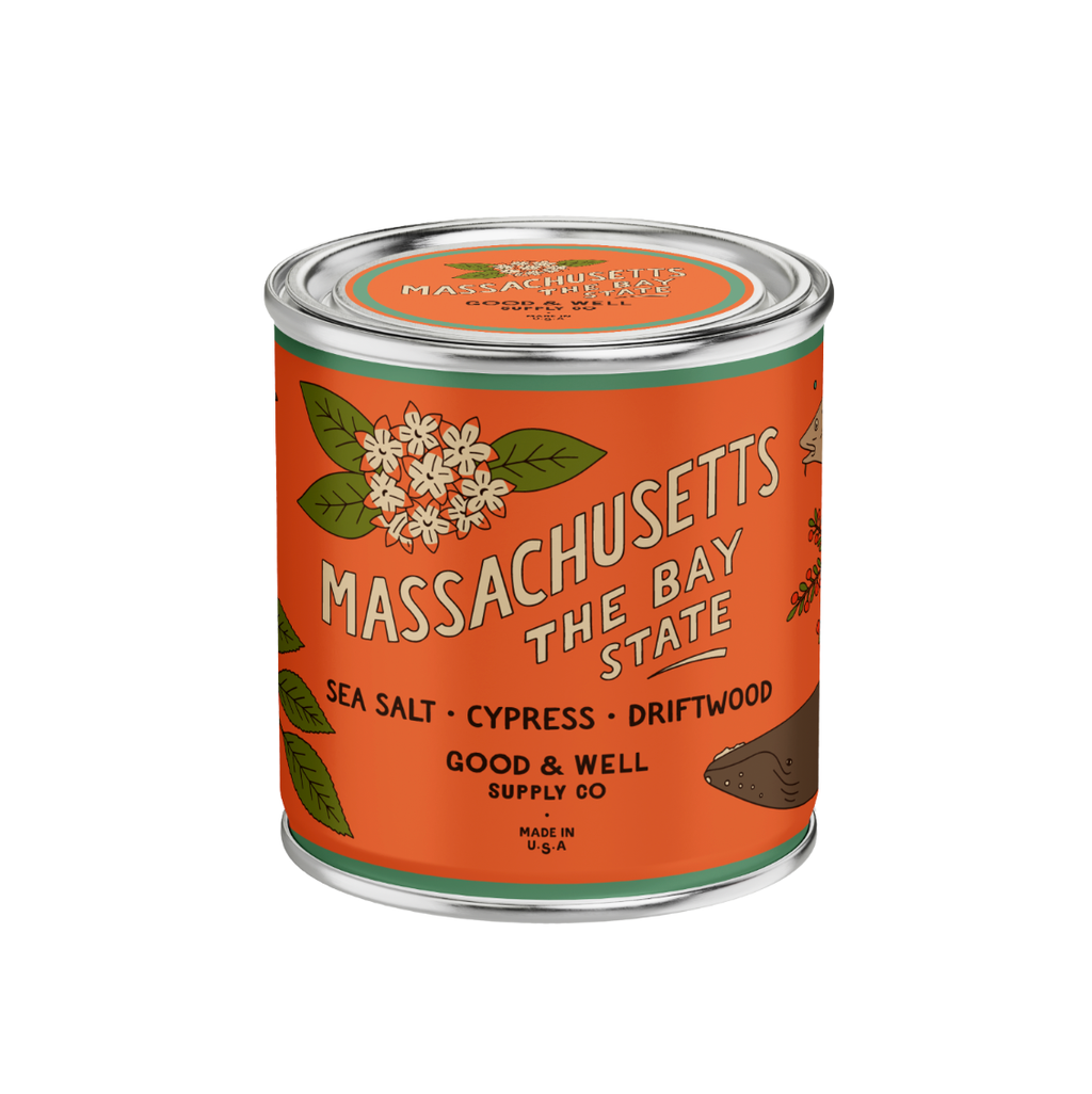 Massachusetts Soy Candle