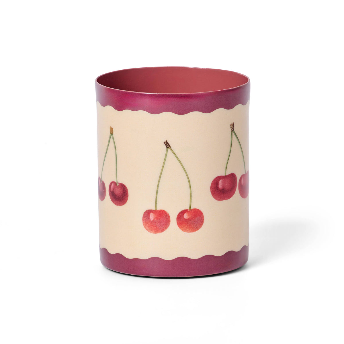 Enamel Everything Pot - Cherries