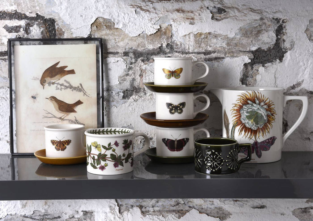 Botanic Garden Forest Green Breakfast Cup