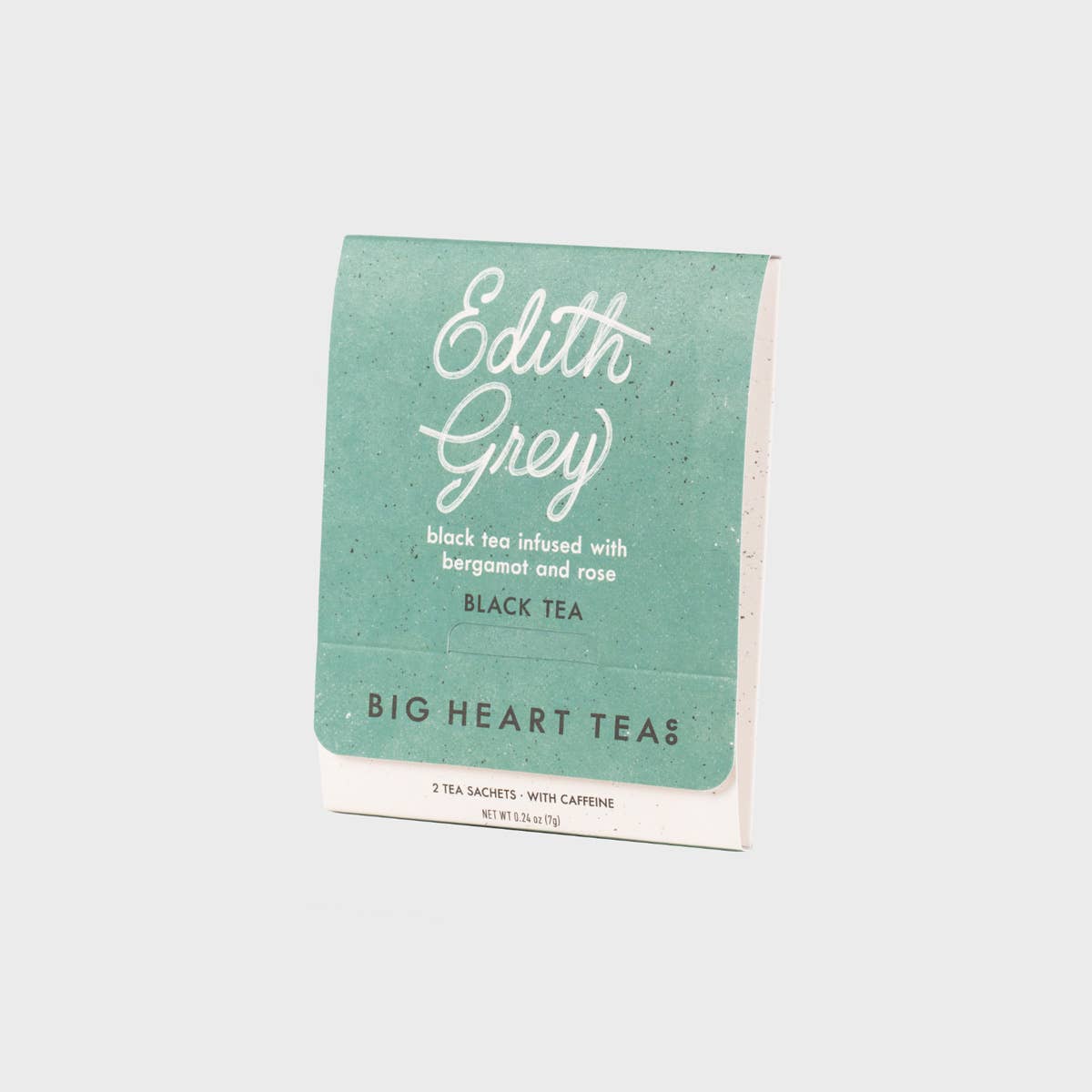 Edith Grey tea package from Big Heart Teas on a white background