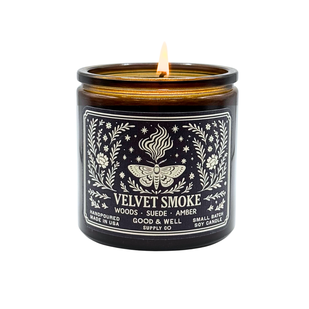 Velvet Smoke Soy Candle