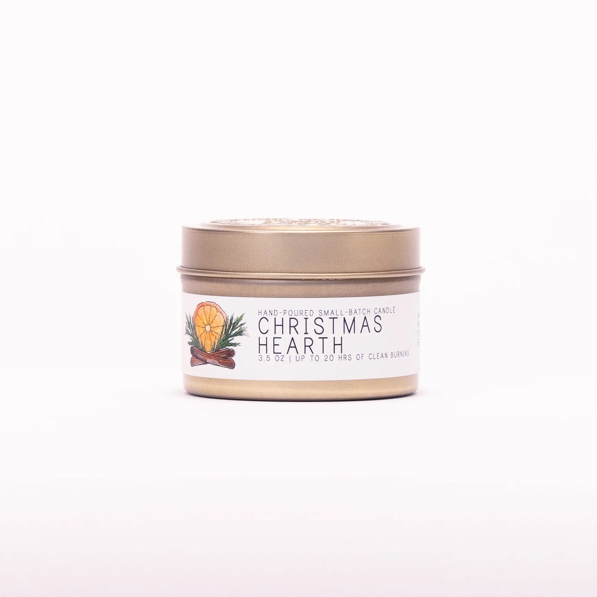 Christmas Hearth Candle