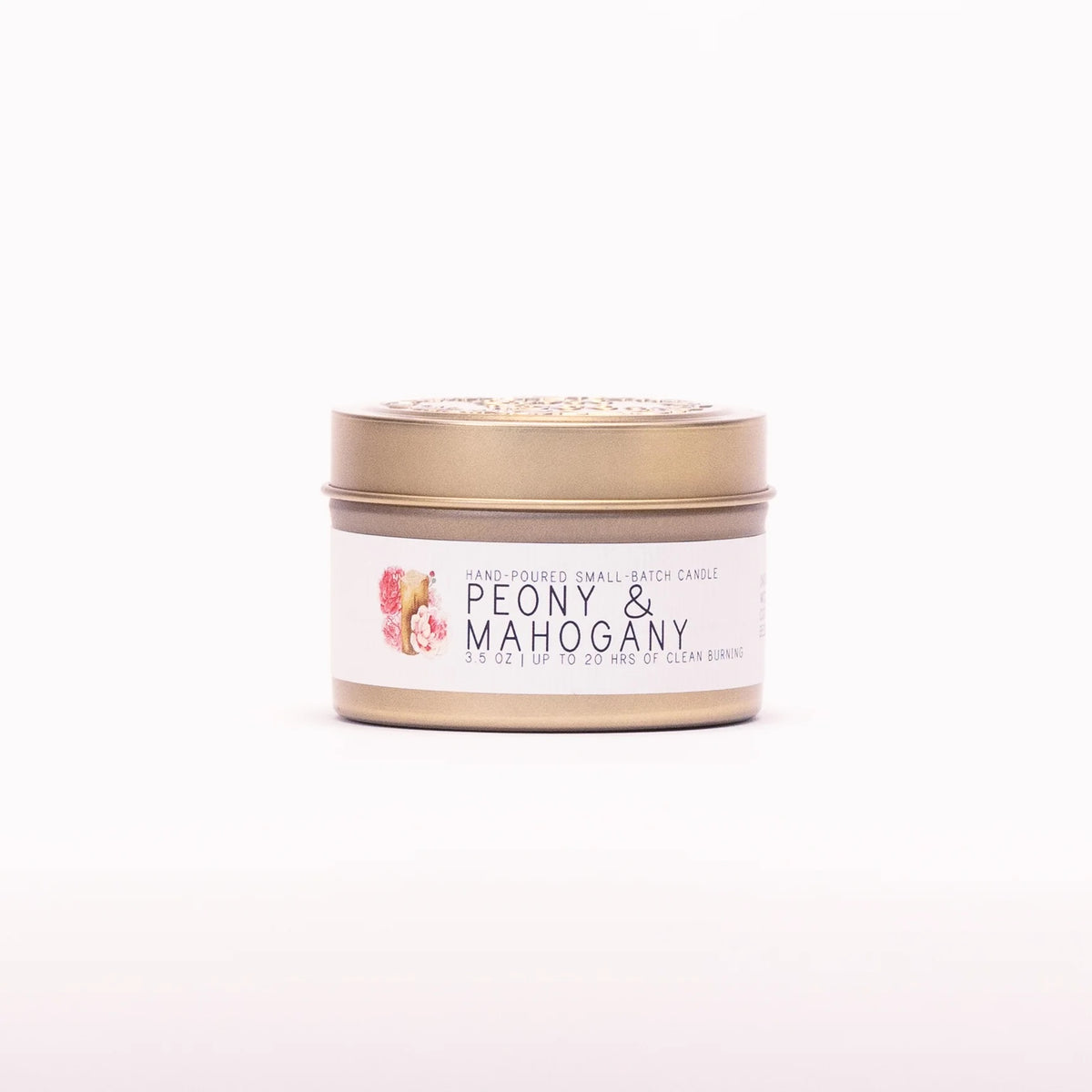Peony & Mahogany Candle