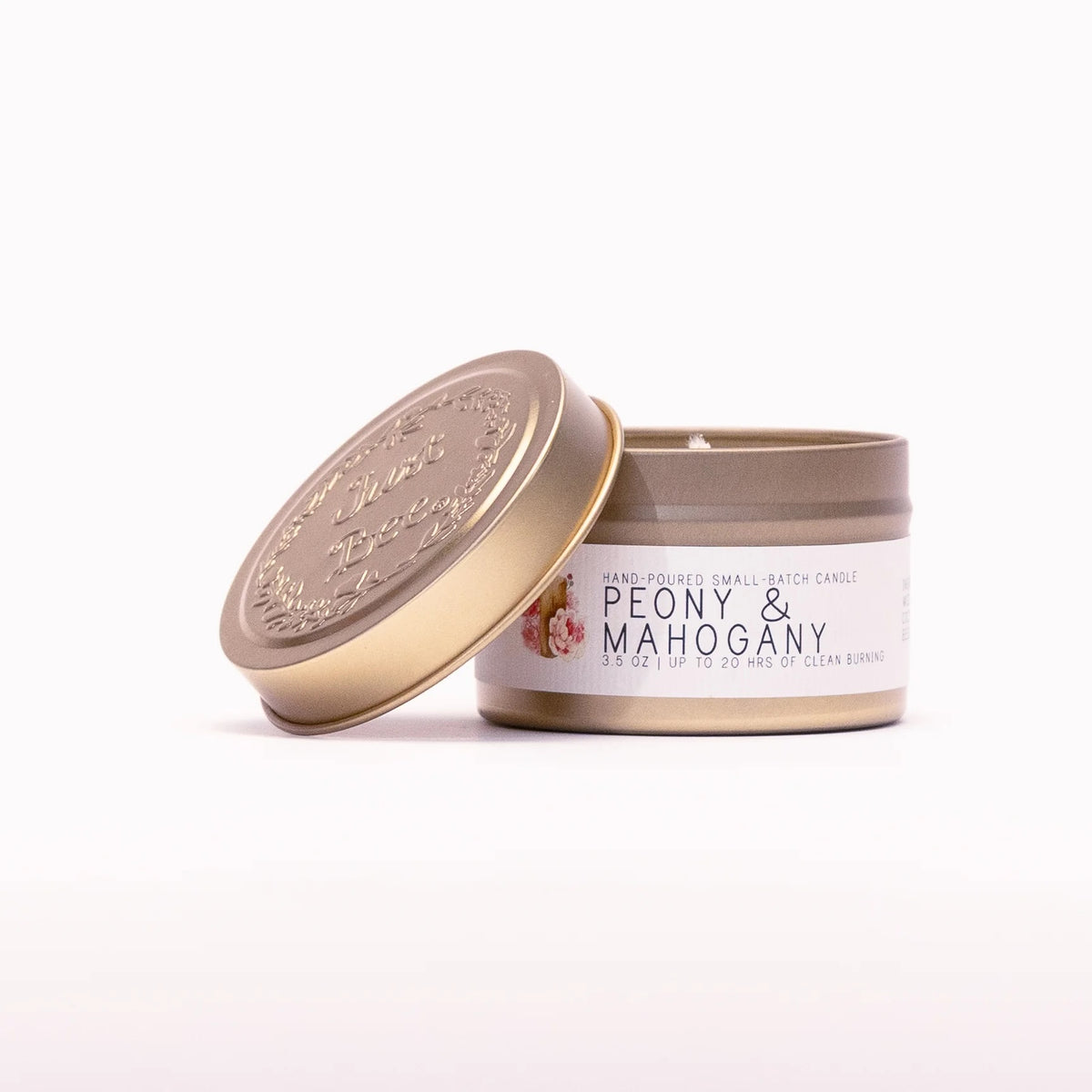 Peony & Mahogany Candle
