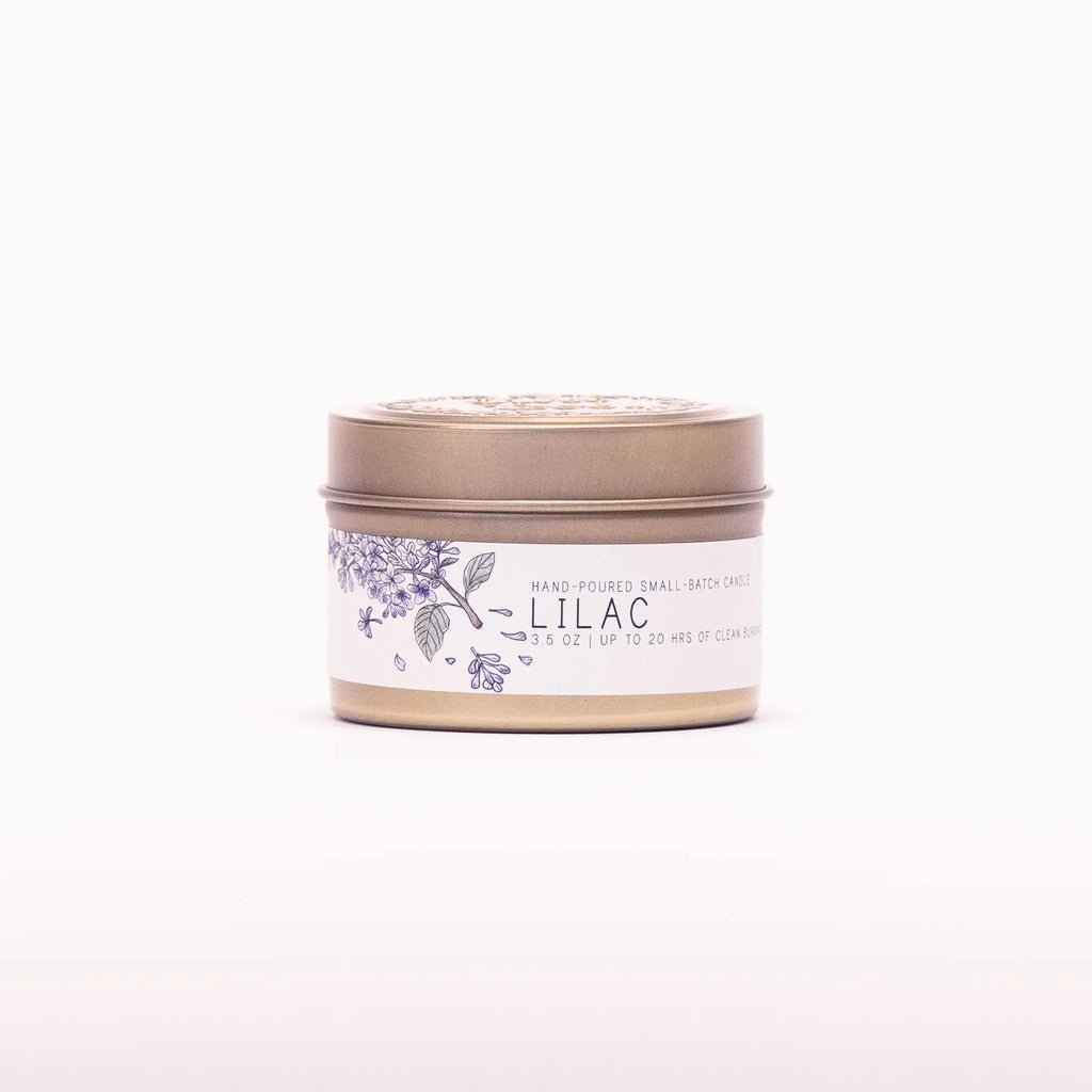 Lilac Candle