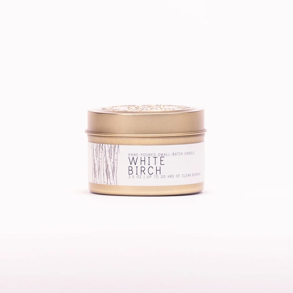 White Birch Candle