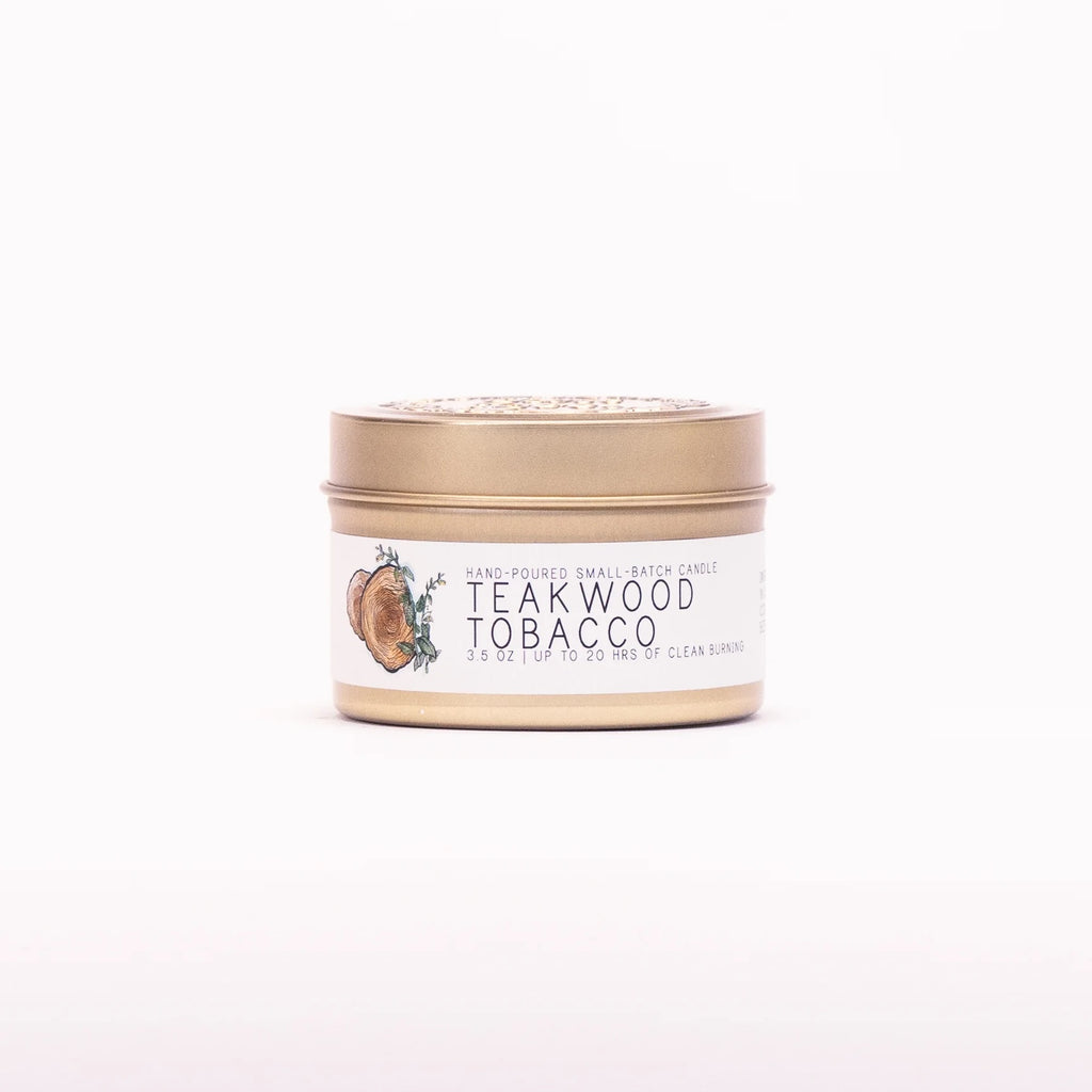 Teakwood Tobacco Candle