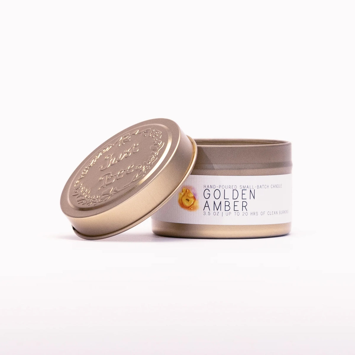 Golden Amber Candle