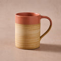Kaksa Etched Ceramic Mug - Salmon
