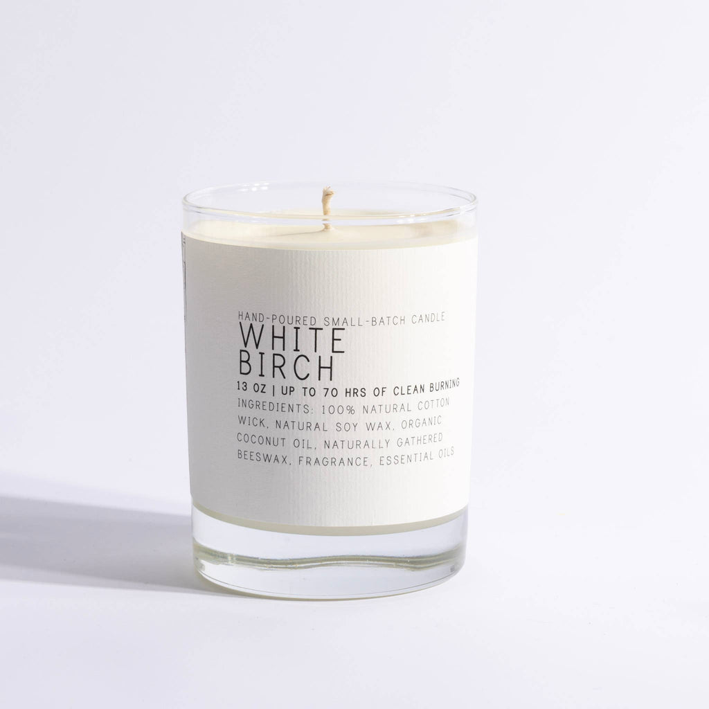 White Birch Candle