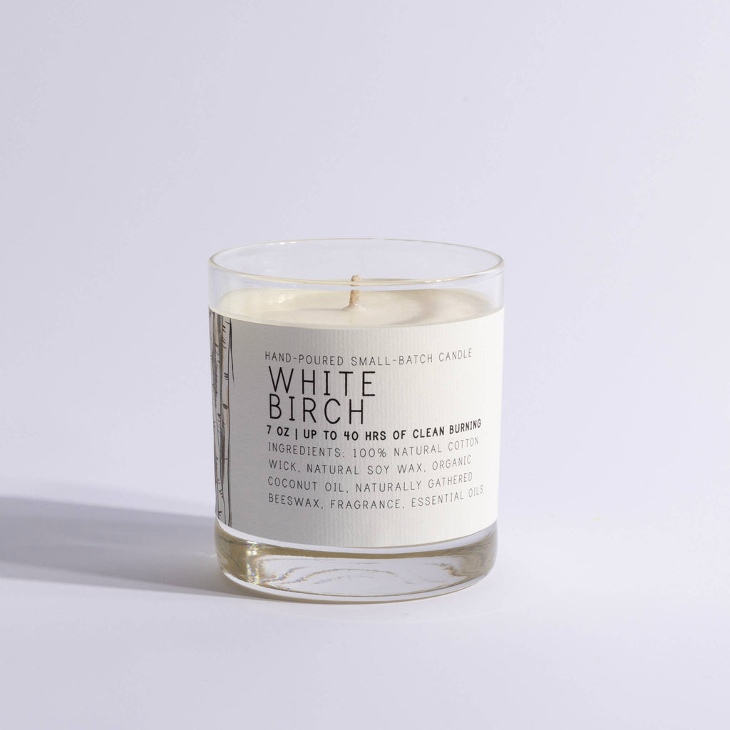 White Birch Candle