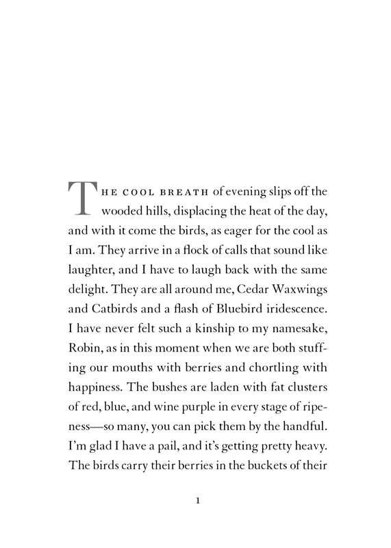 The Serviceberry: Abundance and Reciprocity in the Natural World