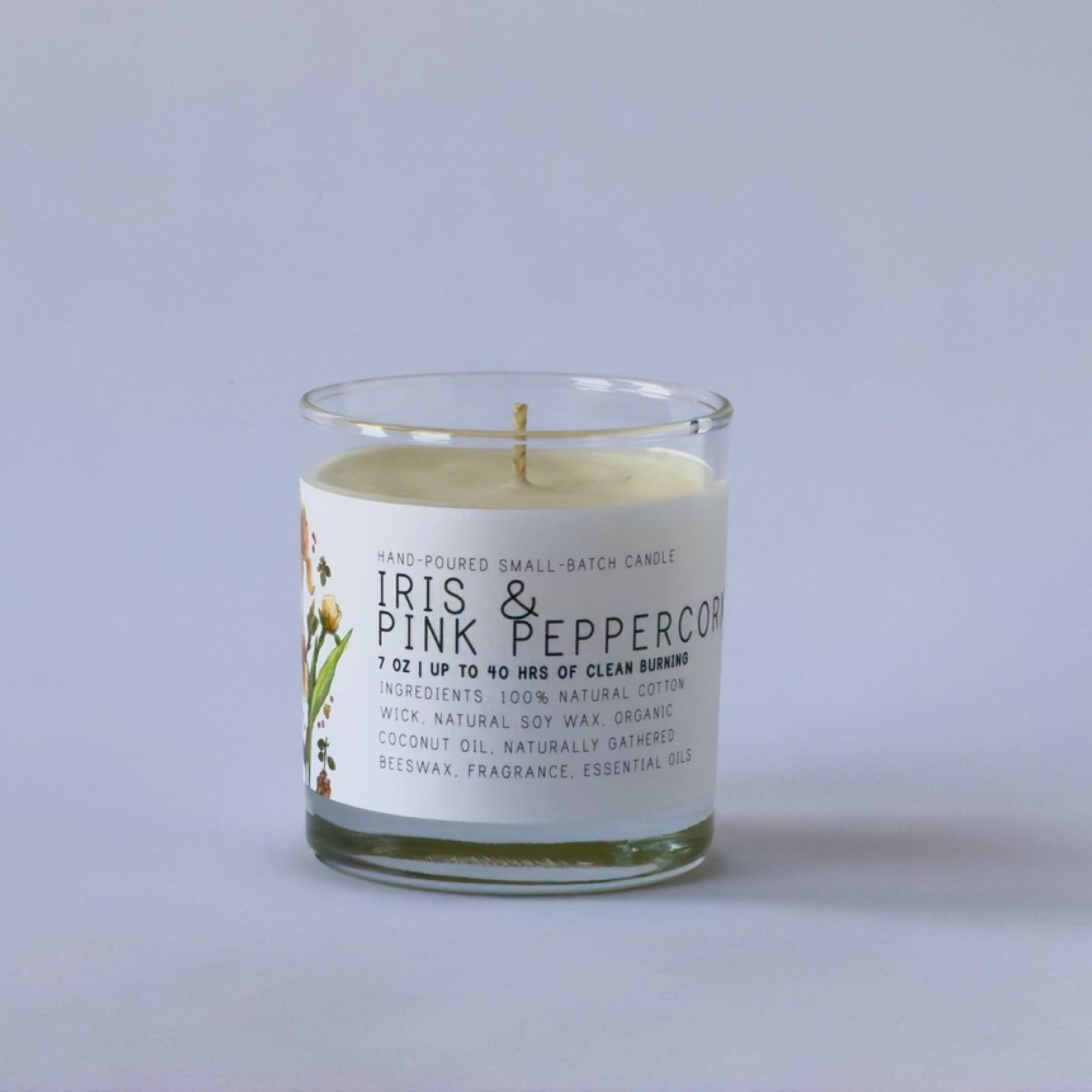 Iris & Pink Peppercorn Candle