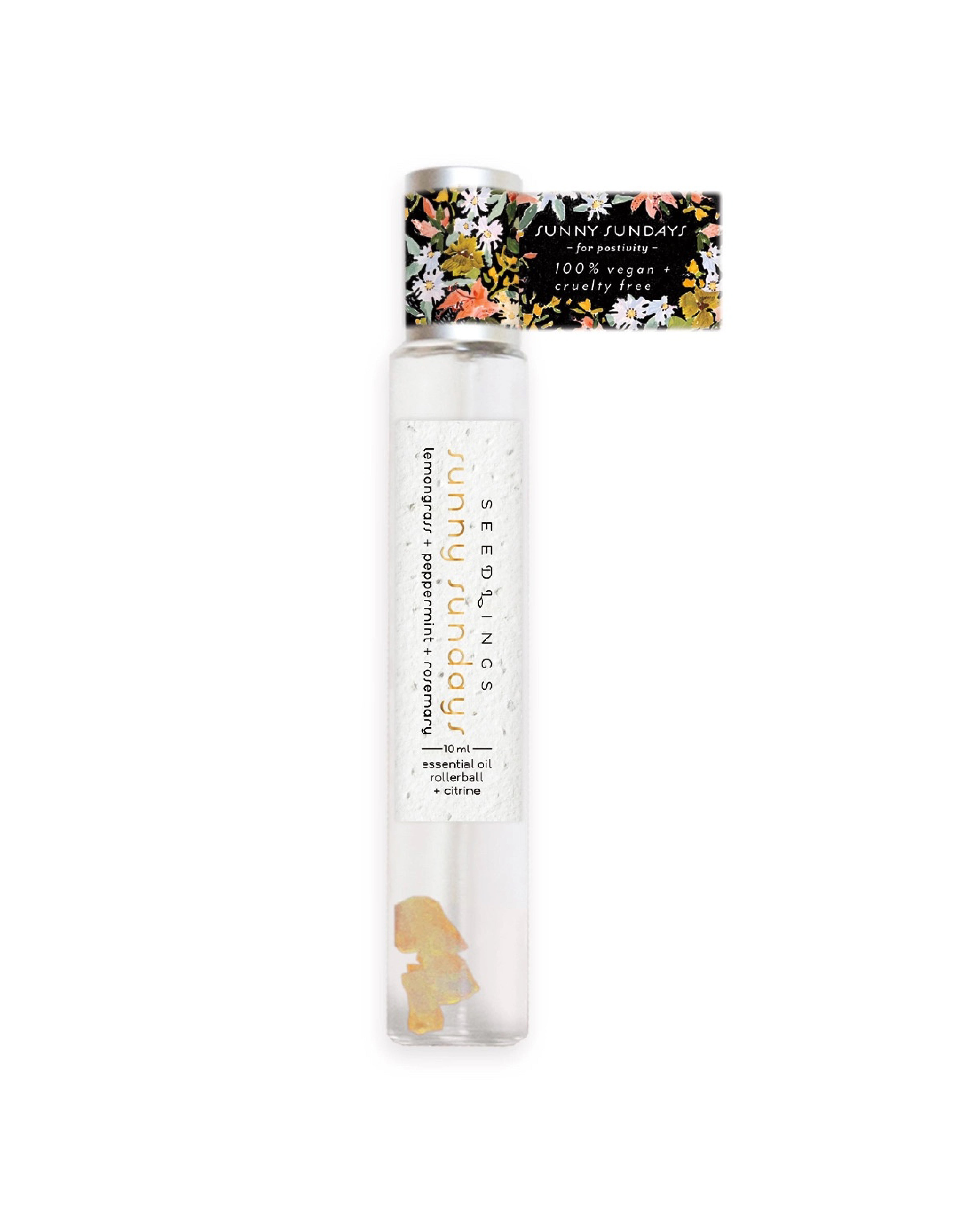 Sunny Sundays Essential Oil Rollerball for Positivity